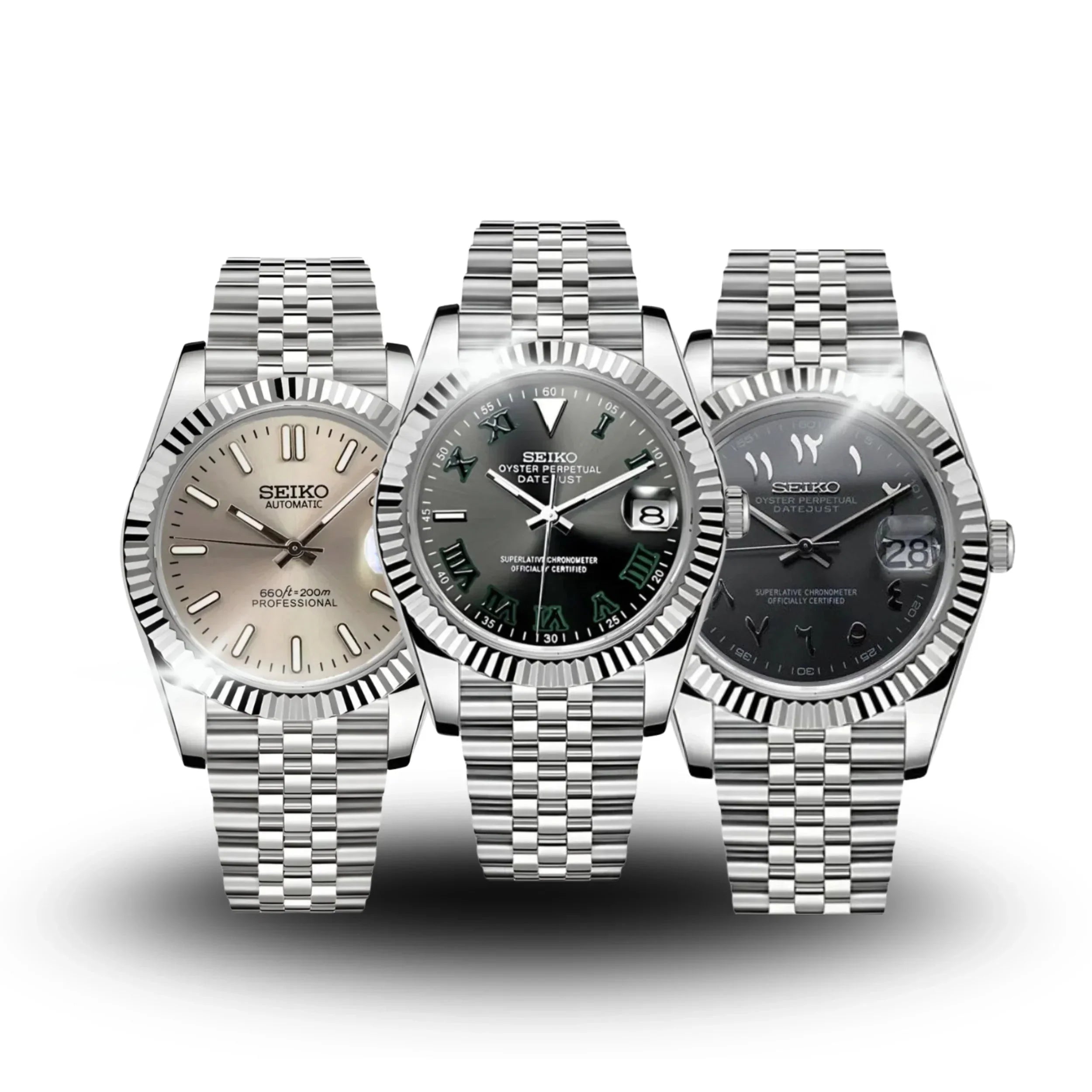 SEIKJUST - Seiko Mod DateJust Style