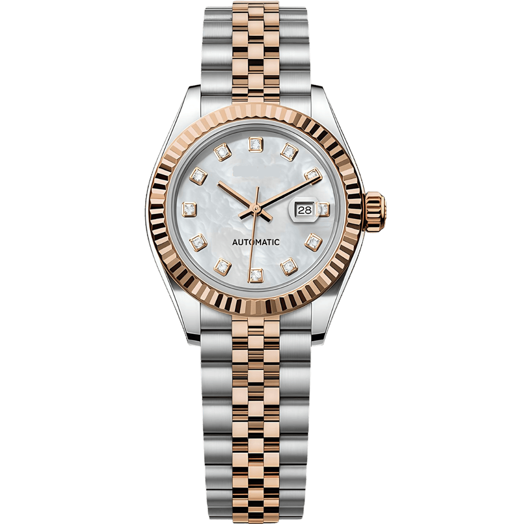 WOMEN'S TOW-TONE ROSE GOLD