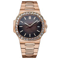 NAUT MOD - ROSE GOLD - BROWN (DIAMOND)